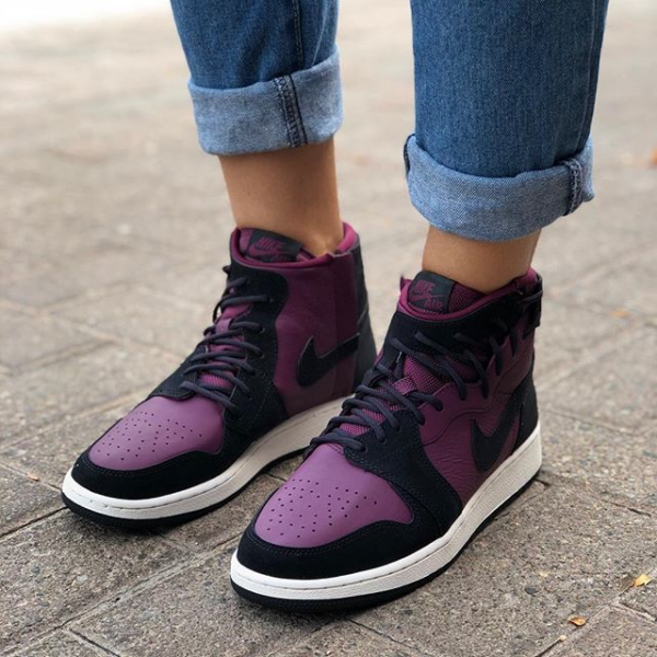 Giày Air Jordan 1 High Rebel XX 'Bordeaux' AR5599-600 - Ảnh 2