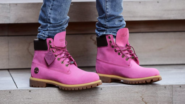 Giày Timberland Susan G. Komen x 6 Inch Premium Boot 'Pink'  TB06254A - Ảnh 4