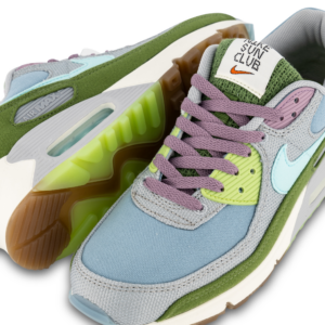 Alternative view of Giày Nike Air Max 90 SE 'Worn Blue Treeline' DM0036-400