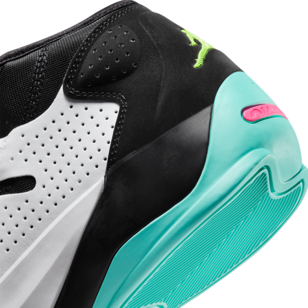 Giày Nike Air Jordan Zion 2 Dynamic Turquoise GS 'White' DO9514-107 - Ảnh 3