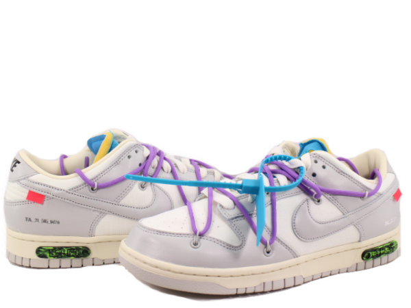 Giày Nike Off-White x Dunk Low 'Lot 47 Of 50' DM1602-125 - Ảnh 5