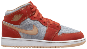 Giày Nike Air Jordan 1 Mid SE GS 'Denim Red' DM4384-600