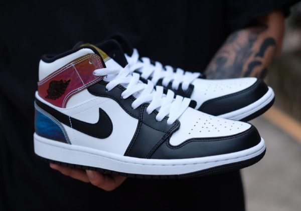 Giày Nike Air Jordan 1 Mid SE 'Heat Reactive Color Change' DM7802-100 - Ảnh 2