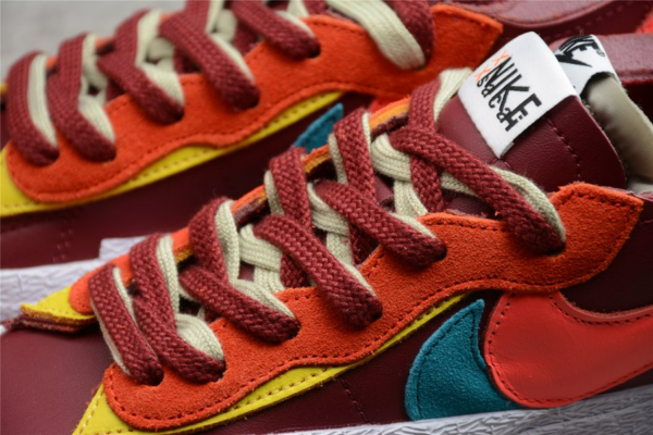 Giày Nike KAWS x sacai x Blazer Low 'Team Red' DM7901-600 - Ảnh 8