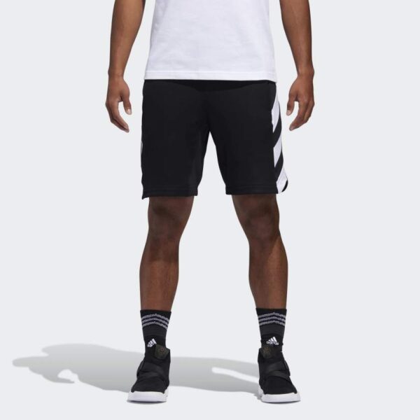 Quần Adidas Men Harden Climalite Training Shorts Pants Black Basketball Pant DN3081 - Ảnh 2