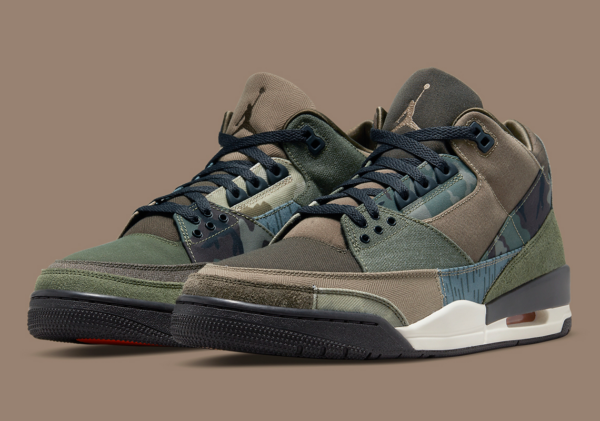 Giày Nike Air Jordan 3 Retro 'Patchwork' DO1830-200 - Ảnh 6