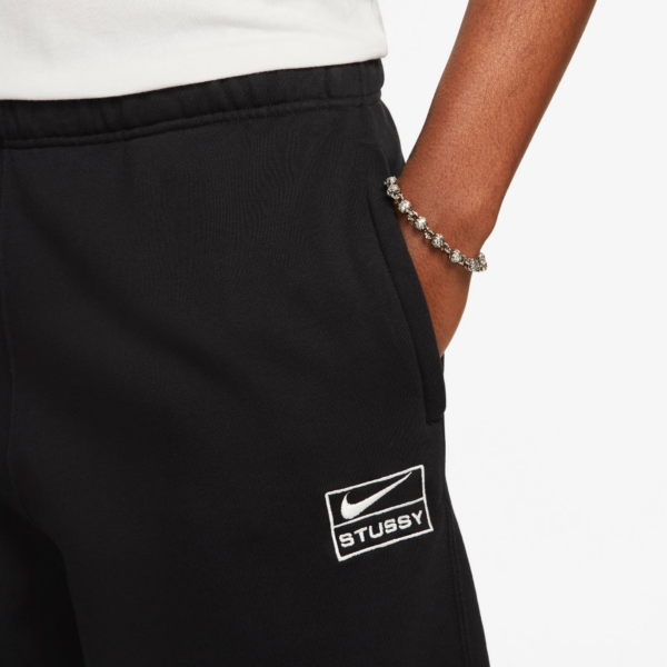 Quan Nike x Stussy Sweatpants 'Black' DO5296-010
