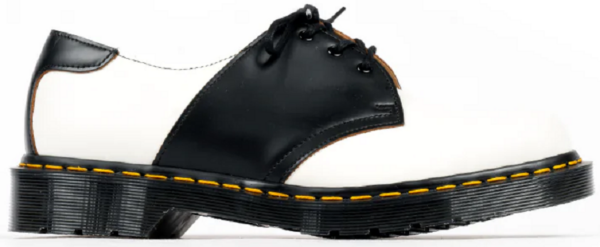 Giày Dr Martens 1461 Leather Saddle 'White Black' 26710101