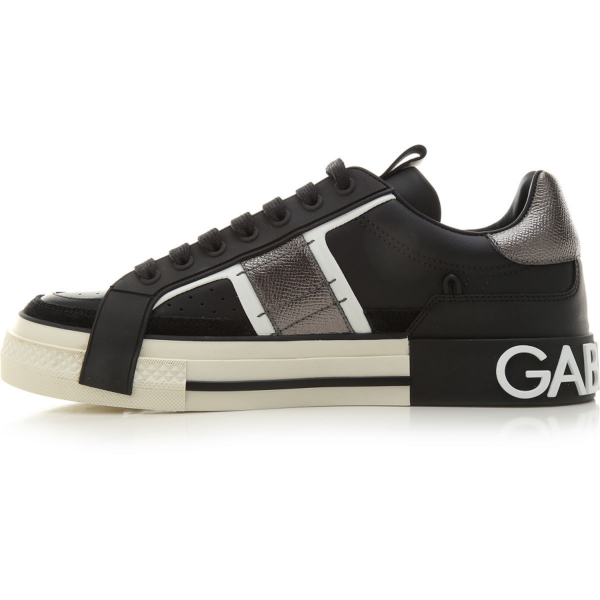 Giày Dolce & Gabbana Custom 2.Zero Low 'Black' CS1863-A0223-8B979 - Ảnh 4