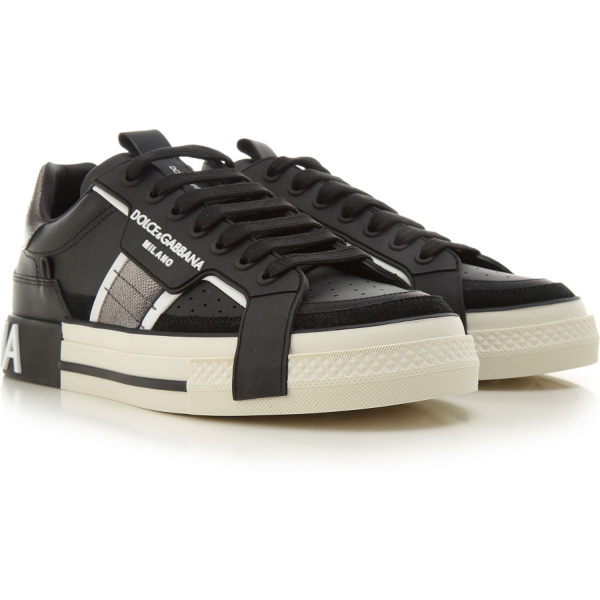 Giày Dolce & Gabbana Custom 2.Zero Low 'Black' CS1863-A0223-8B979 - Ảnh 2