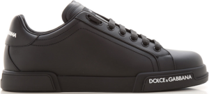 Giày Dolce & Gabbana Calf Nappa Portofino Black CS1774-AA335-8B956