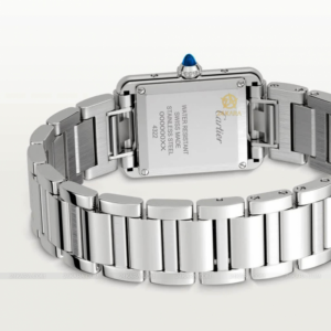 Dong Ho Cartier Tank Must Watch Small Quartz Bracelet 'Steel' WSTA0051