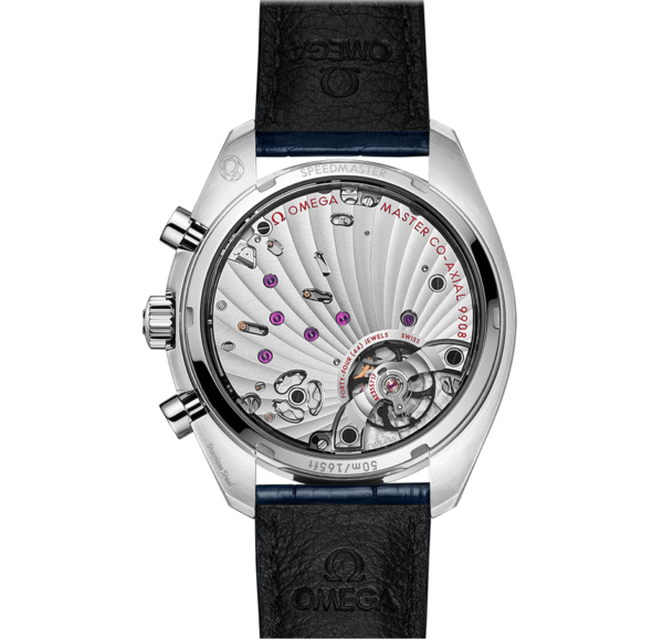 Đồng Hồ Omega Speedmaster Chronograph 'Blue' 329-33-43-51-02-001 - Ảnh 2