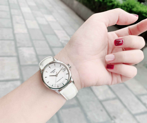 Đồng Hồ Tissot Powermatic 80 Mother of 'Pearl' T086-207-16-111-00 - Ảnh 3