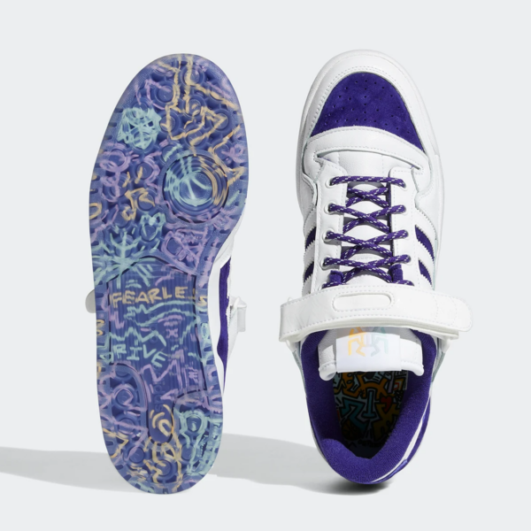 Giày Adidas Donovan Mitchell x Forum Low 'Collegiate Purple'  GY8287 - Ảnh 3