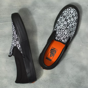 Giay Vans Cult x Slip-On Pro 'Black Checkerboard' VN0A4VHU2MH