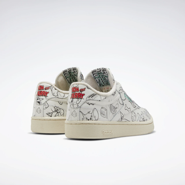 Giày Reebok Tom & Jerry x Club C 'Sketch' FX4011 - Ảnh 5
