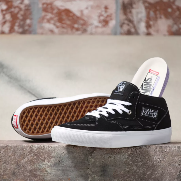 Giày Vans Skate Half Cab 'Black' VN0A5FCDY28 - Ảnh 3