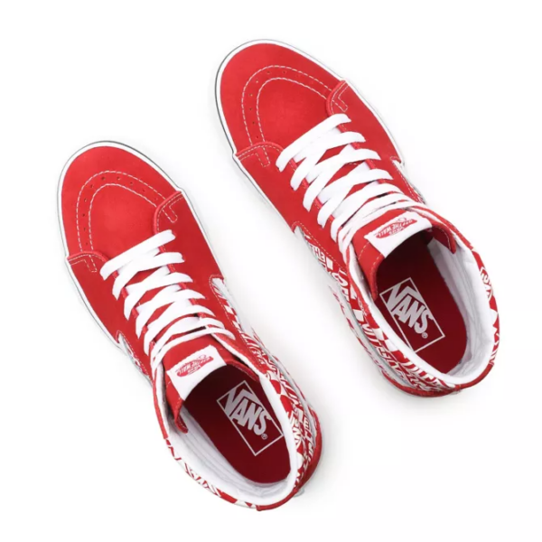 Giày Vans Off The Wall SK8-HI 'Chili Pepper Racing Red' VN0A32QG3VB - Ảnh 6