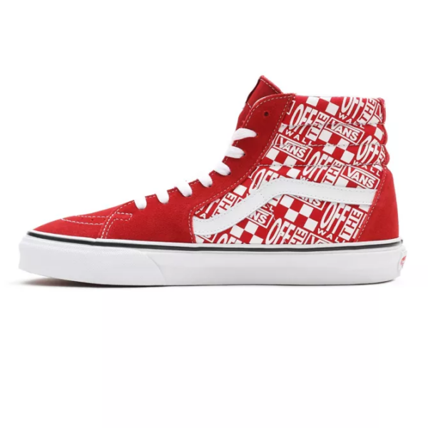 Giày Vans Off The Wall SK8-HI 'Chili Pepper Racing Red' VN0A32QG3VB - Ảnh 5