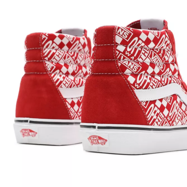 Giày Vans Off The Wall SK8-HI 'Chili Pepper Racing Red' VN0A32QG3VB - Ảnh 8