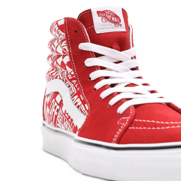 Giày Vans Off The Wall SK8-HI 'Chili Pepper Racing Red' VN0A32QG3VB - Ảnh 7