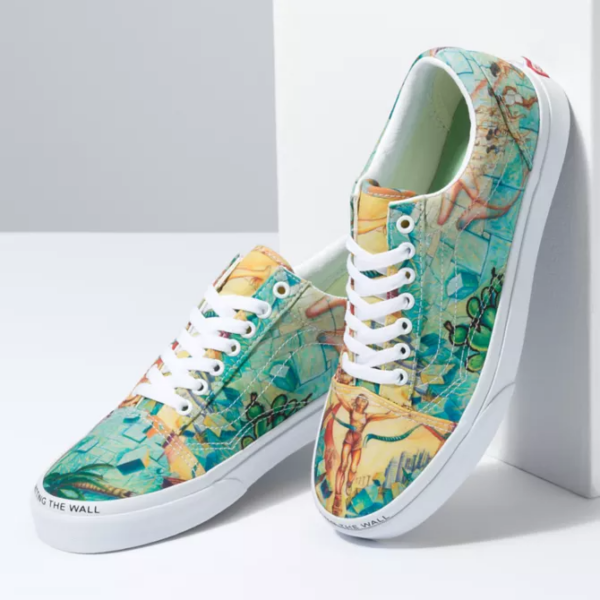 Giày Vans Old Skool x Moca Judy Baca 'Multicolour' VN0A5KRFYQ8 - Ảnh 5
