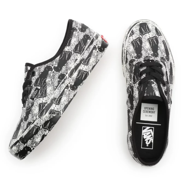 Giày Vans Opening Ceremony x Authentic 'Leopard Checker' VN0A348A43M - Ảnh 4
