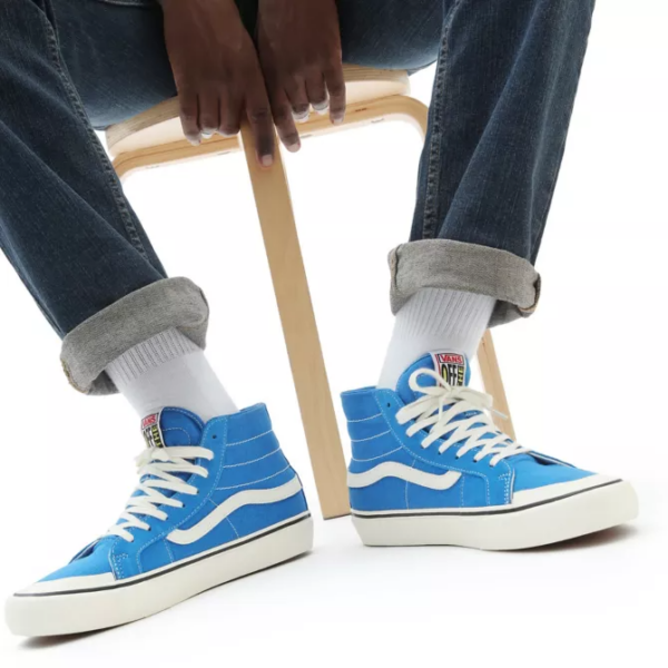Giày Vans Sk8-Hi 138 Decon SF 'Salt Wash Directoire Blue' VN0A3MV14UG - Ảnh 2