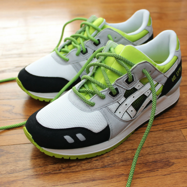 Giày Asics Gel Lyte 3 White Lime H307N-0101 - Ảnh 2
