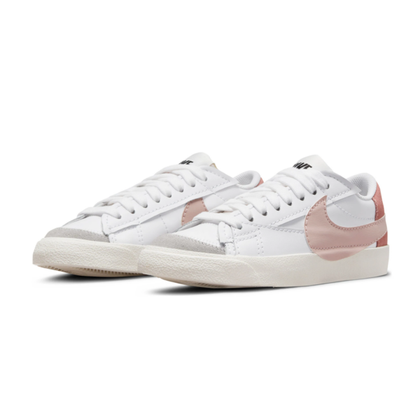 Giày Nike Blazer Low Jumbo 'White Pink Oxford' DQ1470-102 - Ảnh 7
