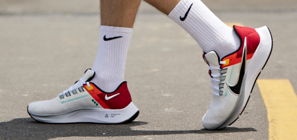 Giày Nike Air Zoom Pegasus 38 Sail Gym Red Dune Red DQ4499-101 - Ảnh 4