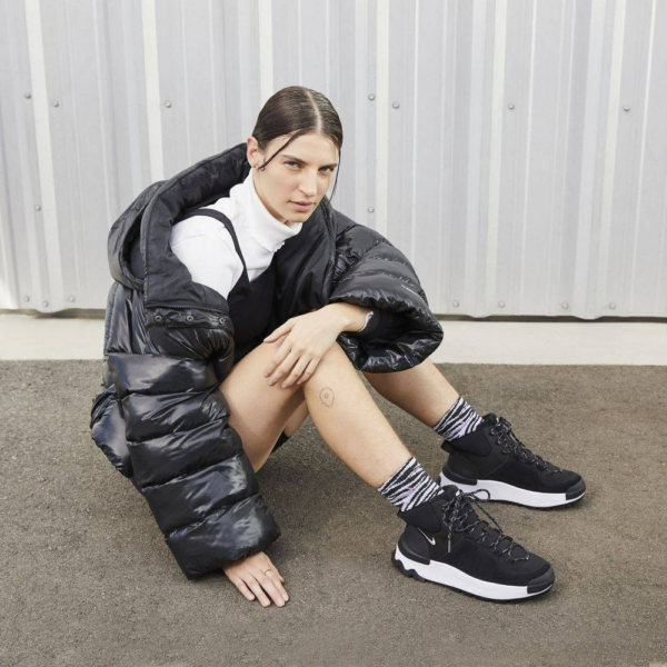 Giày Nike City Classic Boot 'Black White' DQ5601-001 - Ảnh 5