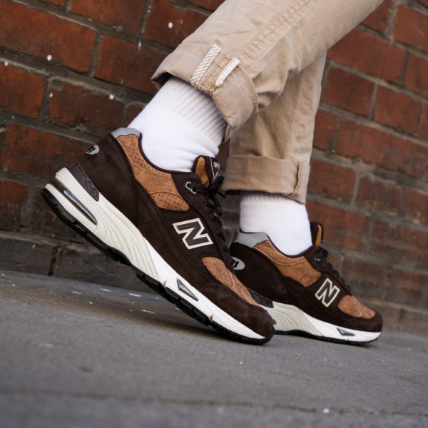 Giày New Balance 991 'Brown' M991DBT - Ảnh 4