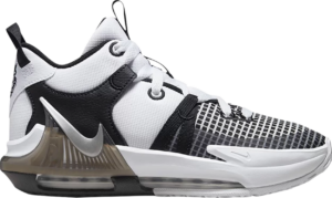 Giay Nike LeBron Witness 7 GS 'White Black' DQ8650-100