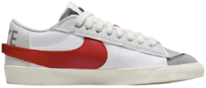 Giay Nike Blazer Low 77 Jumbo ‘Grey Red’ DQ8769-100