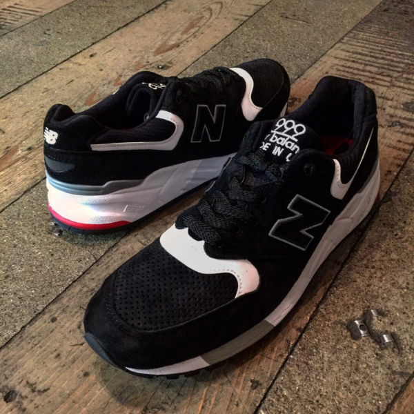Giày New Balance 999 Made in USA 'Black White' M999CRK - Ảnh 4