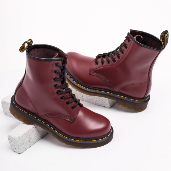 Giày Dr. Martens Wmns 1460 Smooth Boot 'Cherry Red' 11821600 - Ảnh 6