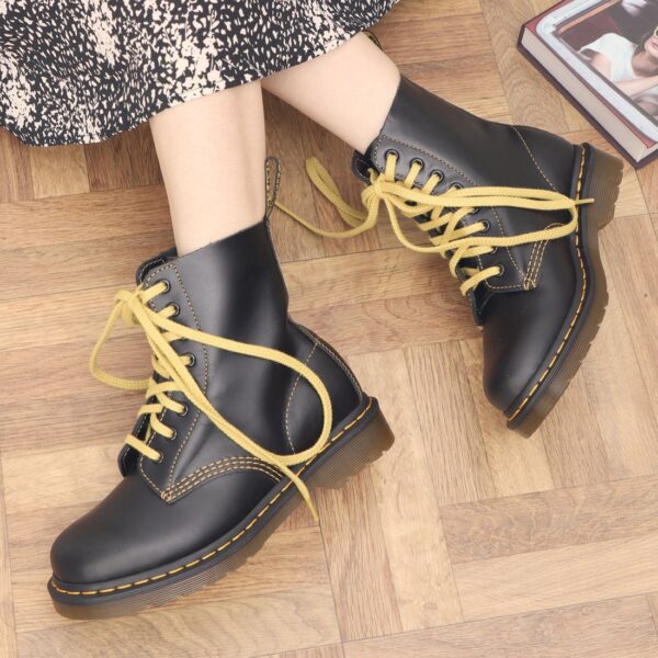 Giày Dr.Martens 1460 PASCAL Dark Grey Atlas 26243021 - Ảnh 2