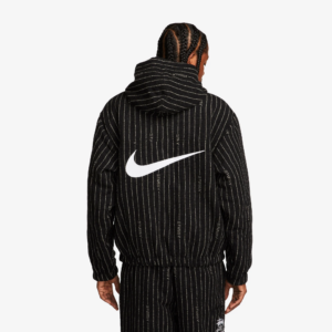 Ao Nike x Stussy Striped Wool Jacket 'Black' DR4023-010