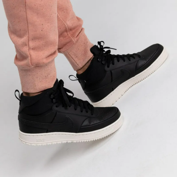 Giày Nike Court Vision Mid Winter 'Black Phantom' DR7882-002 - Ảnh 2
