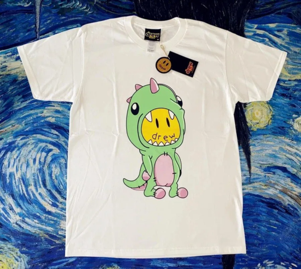 Áo Drew House Dinodrew SS White Tee - Ảnh 2