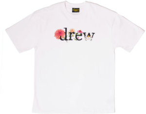 Áo Drew House Floral Drew SS Tee White