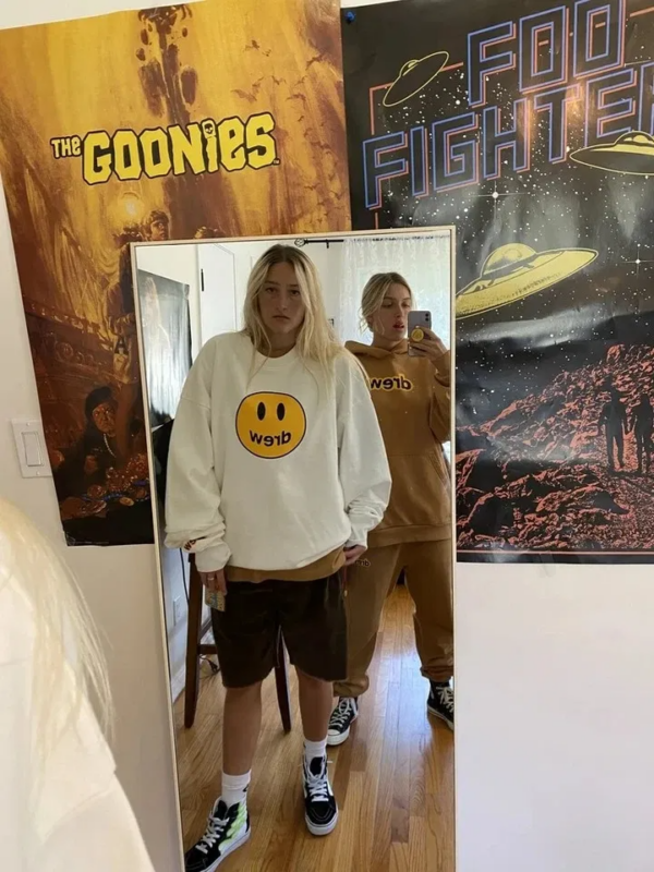 Áo Drew House Mascot Crew Neck Off White - Ảnh 2