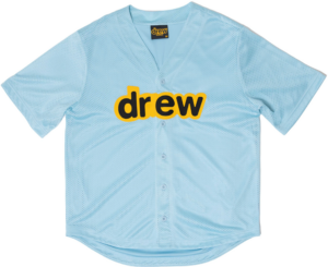 Áo Drew House Mesh Secret Baseball Jersey Sea Blue