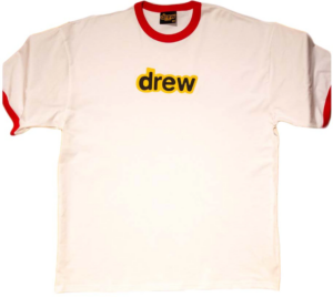 Áo Drew Gouse Oversized Secret SS Ringer Tee White
