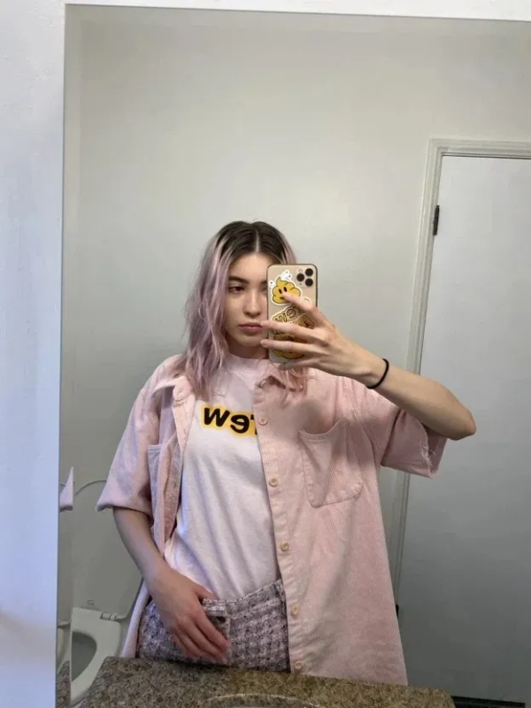Áo Drew House Secret SS Tee Pink - Ảnh 4