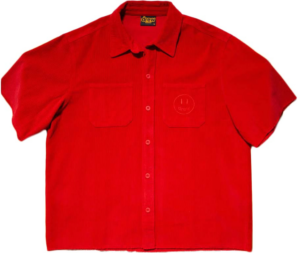 Áo Drew House SS Corduroy Shirt Red