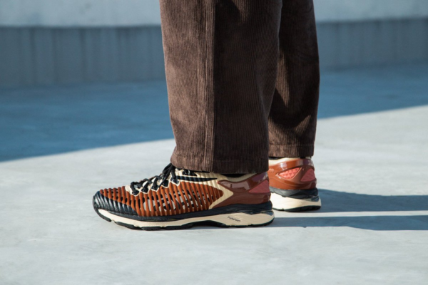Giày Asics Kiko Kostadinov x Gel Delva 1 Caramel 1013A041 200 - Ảnh 4