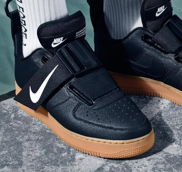 Giày Nike Air Force 1 Low Utility 'Black' AO1531-002 - Ảnh 4